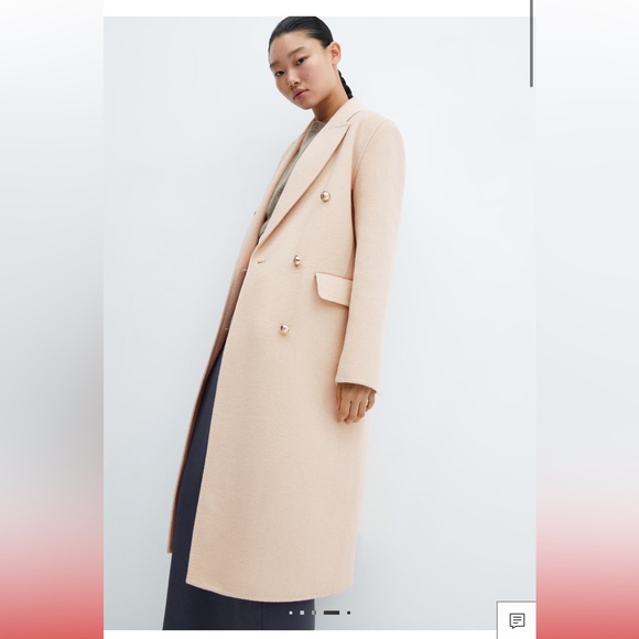 Mango Cream Handmade Jacket - Picture 3 of 6